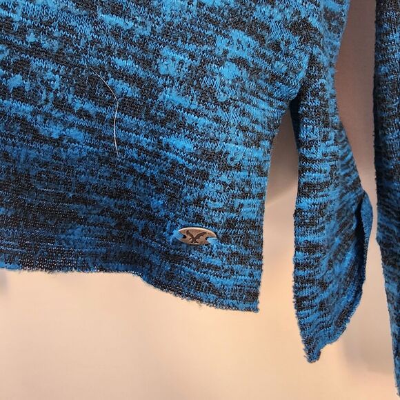 American Eagle Womens Top Size Medium Soft & Sexy Plush Southwest Pullover Knit - Picture 6 of 11